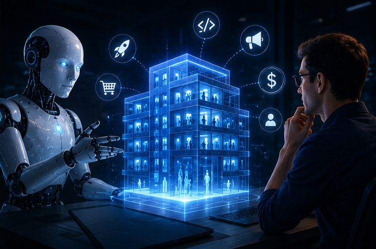 Can AI Really Build a Company?