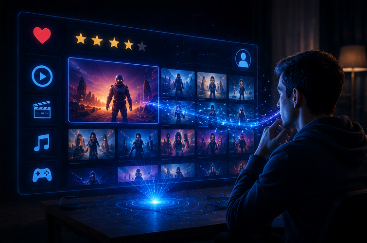 Personalized Streaming Recommendations