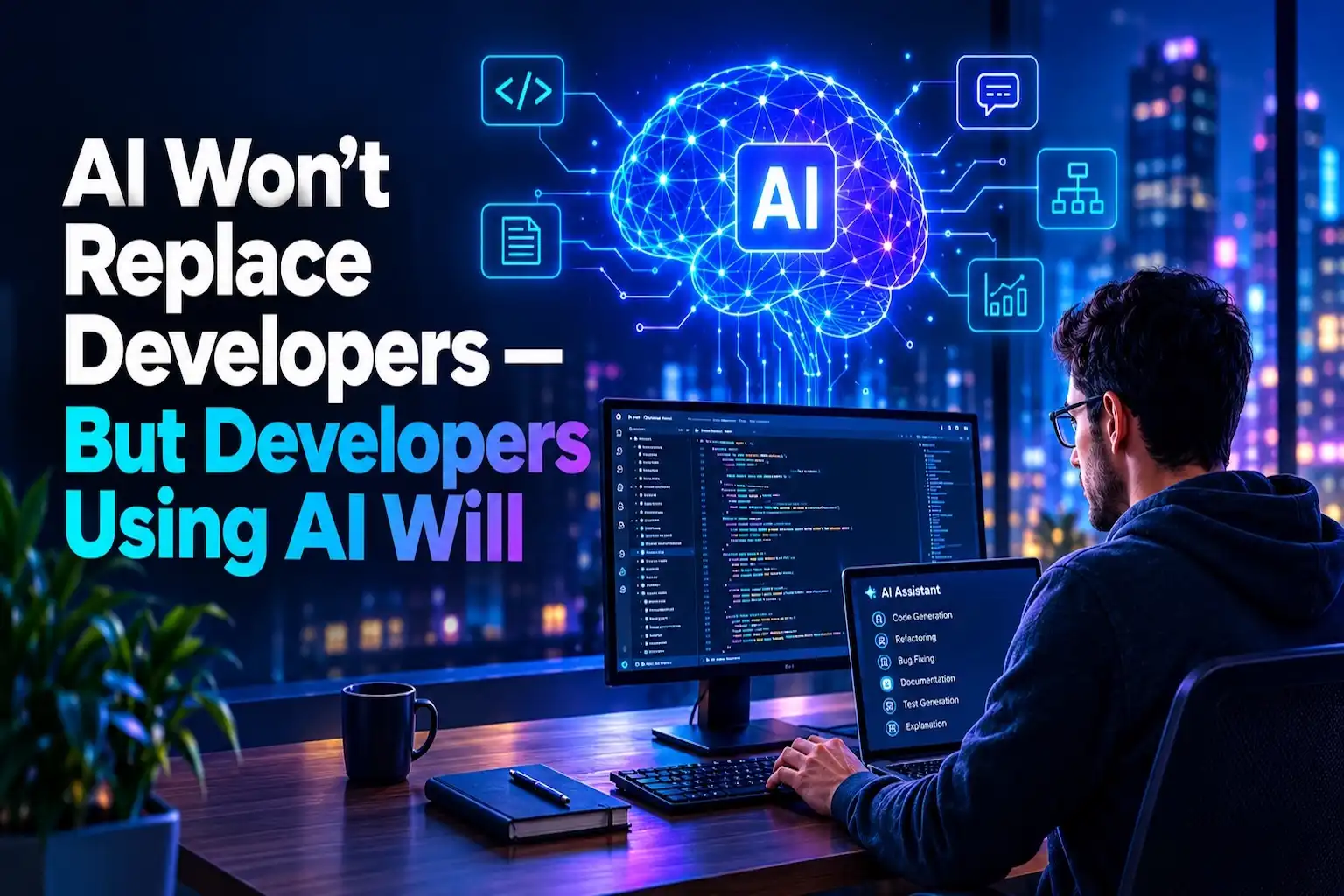 AI Won’t Replace Developers — But Developers Using AI Will