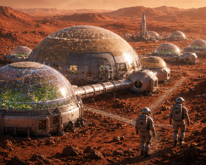 Building a Martian Habitat