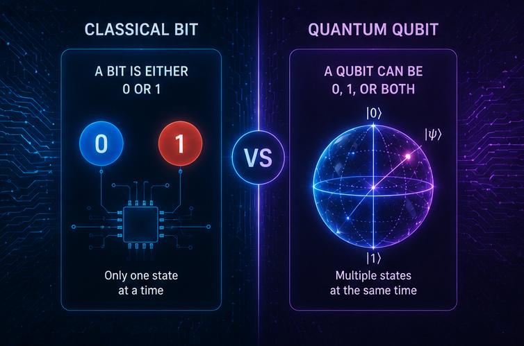 Bits vs Qubits