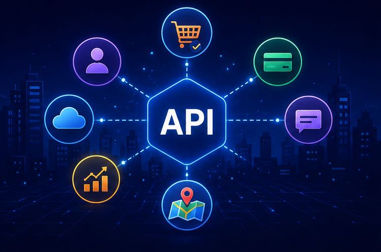 Different categories of APIs including public, private and partner APIs