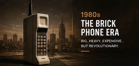 From Cellular Experiment to Brick Phone